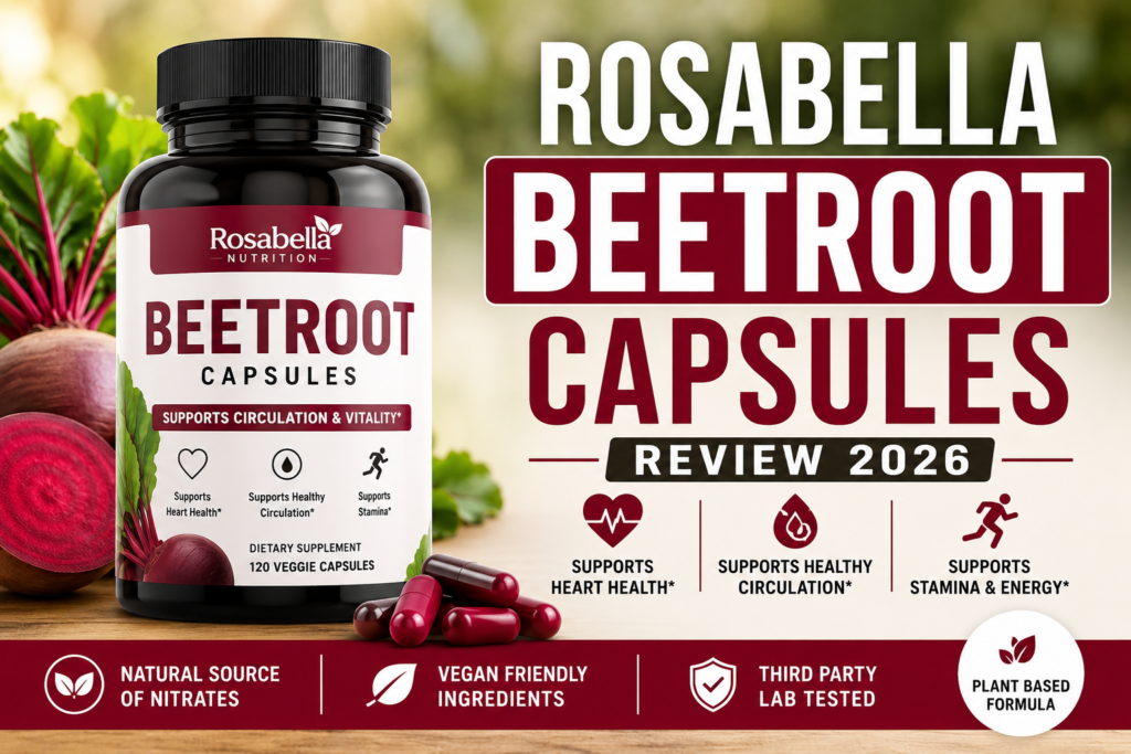 Beetroot Capsules Review 2026: Benefits, Ingredients & What to Know