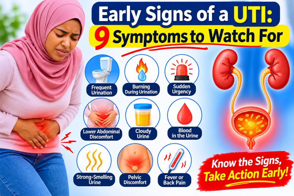 Early signs of a UTI: 9 common symptoms to watch for